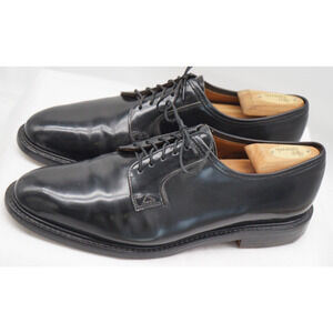 Alfred Sargent WInston Plain toe derby Black Dress Shoes/Uk8.5/ US 9.5D